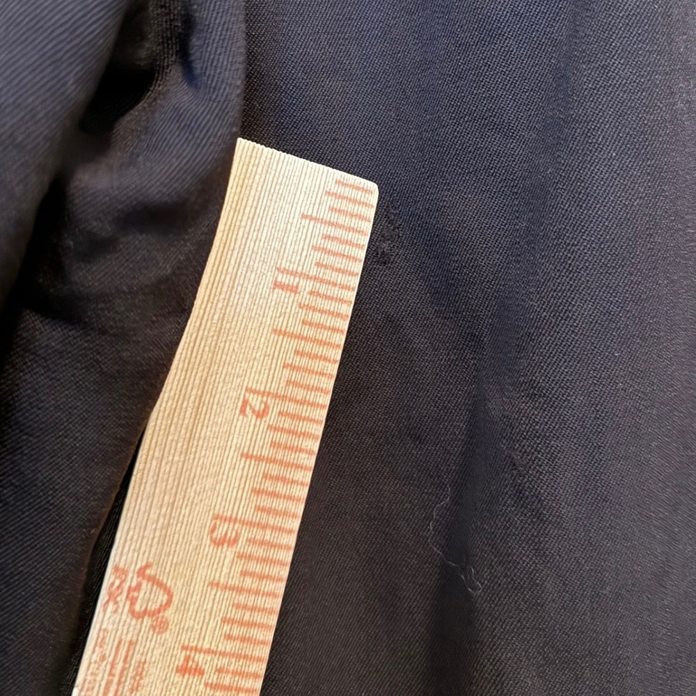 Lauren Ralph Lauren Chocolate Brown 100% Wool Pleated Pants 8 Petite High Rise - Picture 2 of 11